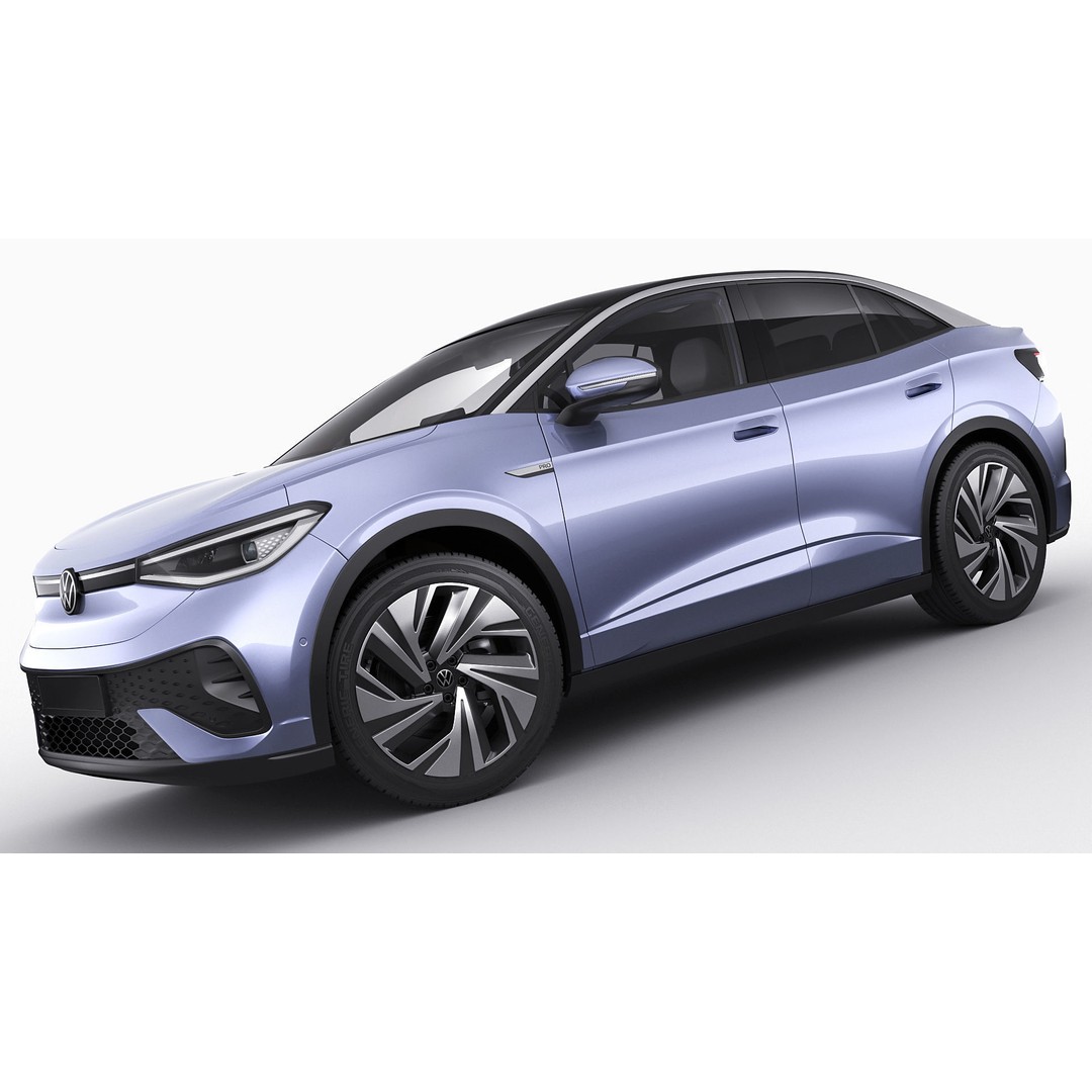 Volkswagen ID.5 3D Model – Detailed SUV, FBX, OBJ, Blender - View 12