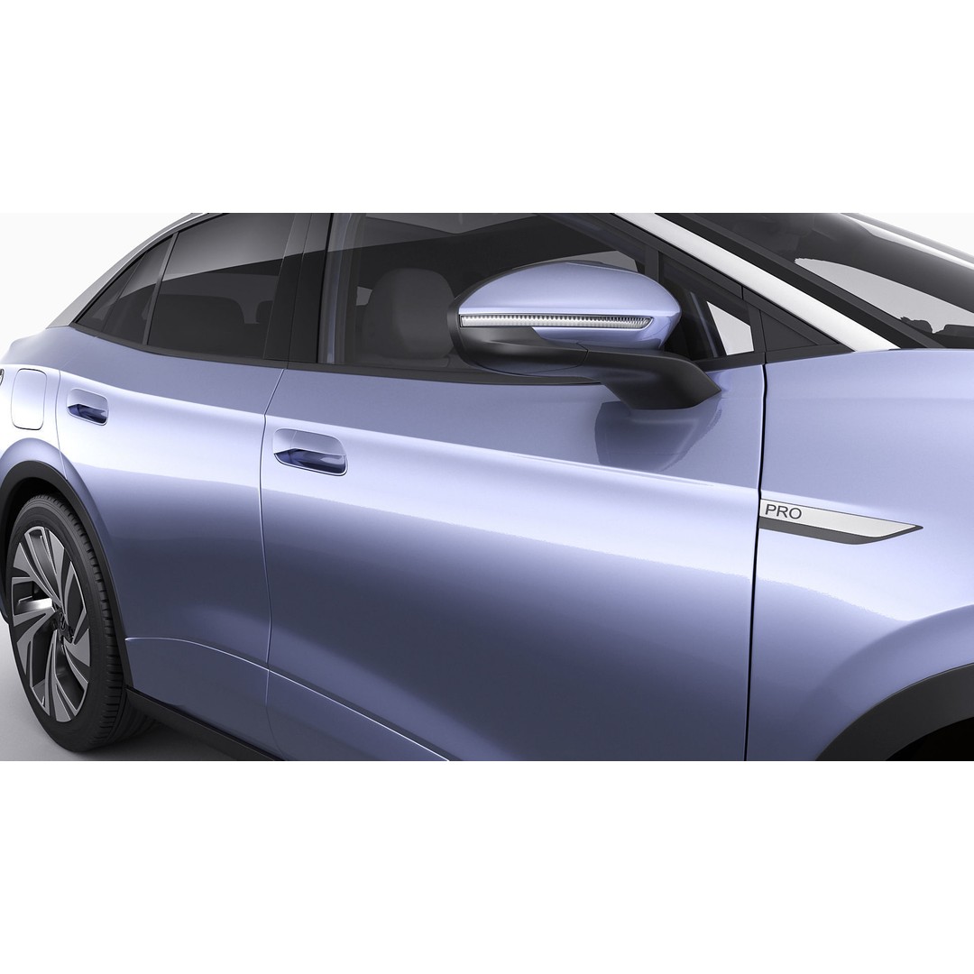 Volkswagen ID.5 3D Model – Detailed SUV, FBX, OBJ, Blender - View 15