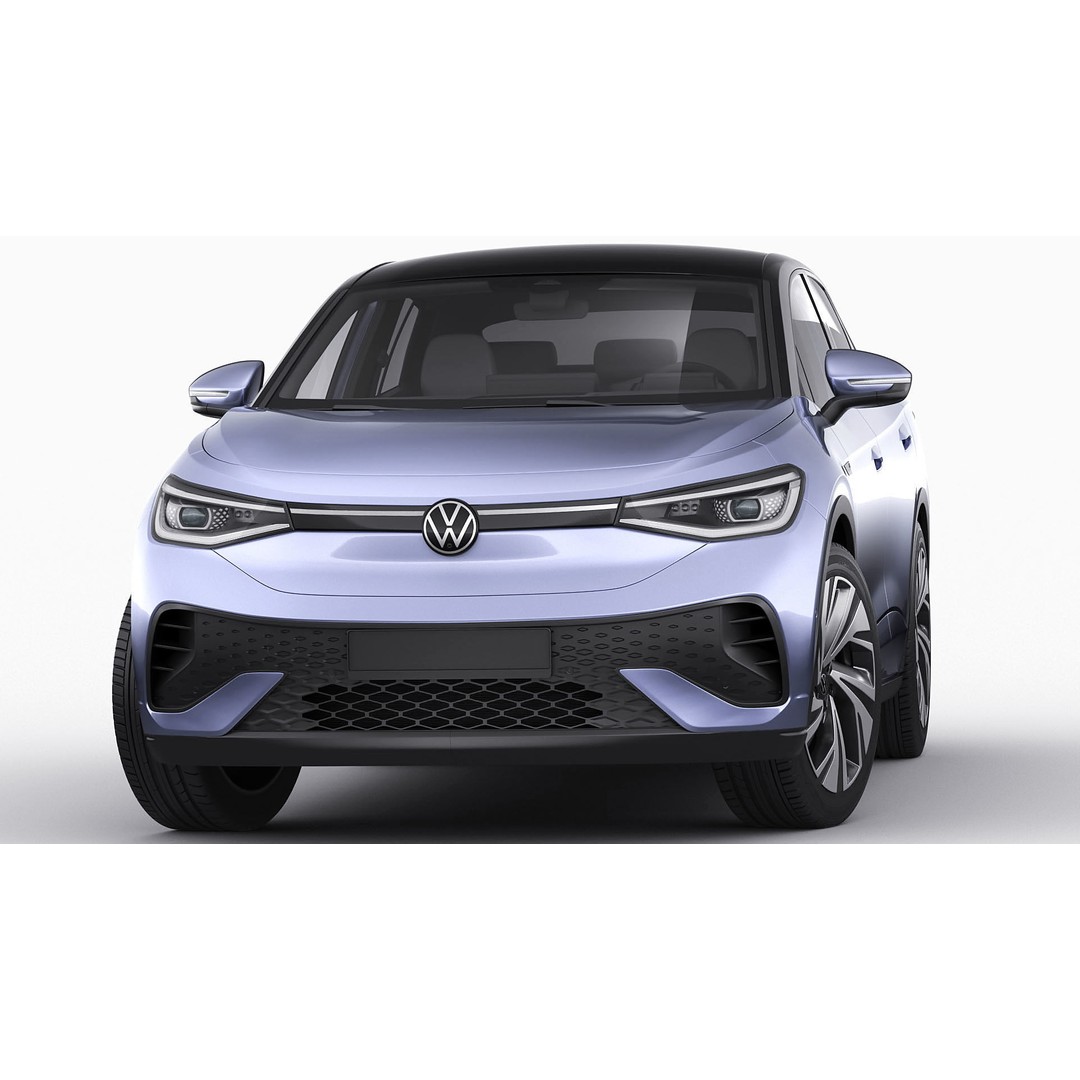Volkswagen ID.5 3D Model – Detailed SUV, FBX, OBJ, Blender - View 16