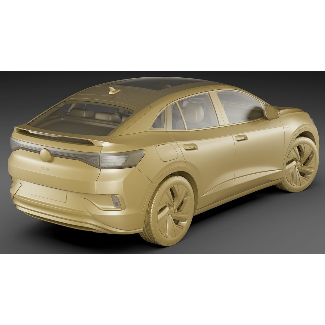 Volkswagen ID.5 3D Model – Detailed SUV, FBX, OBJ, Blender - View 23
