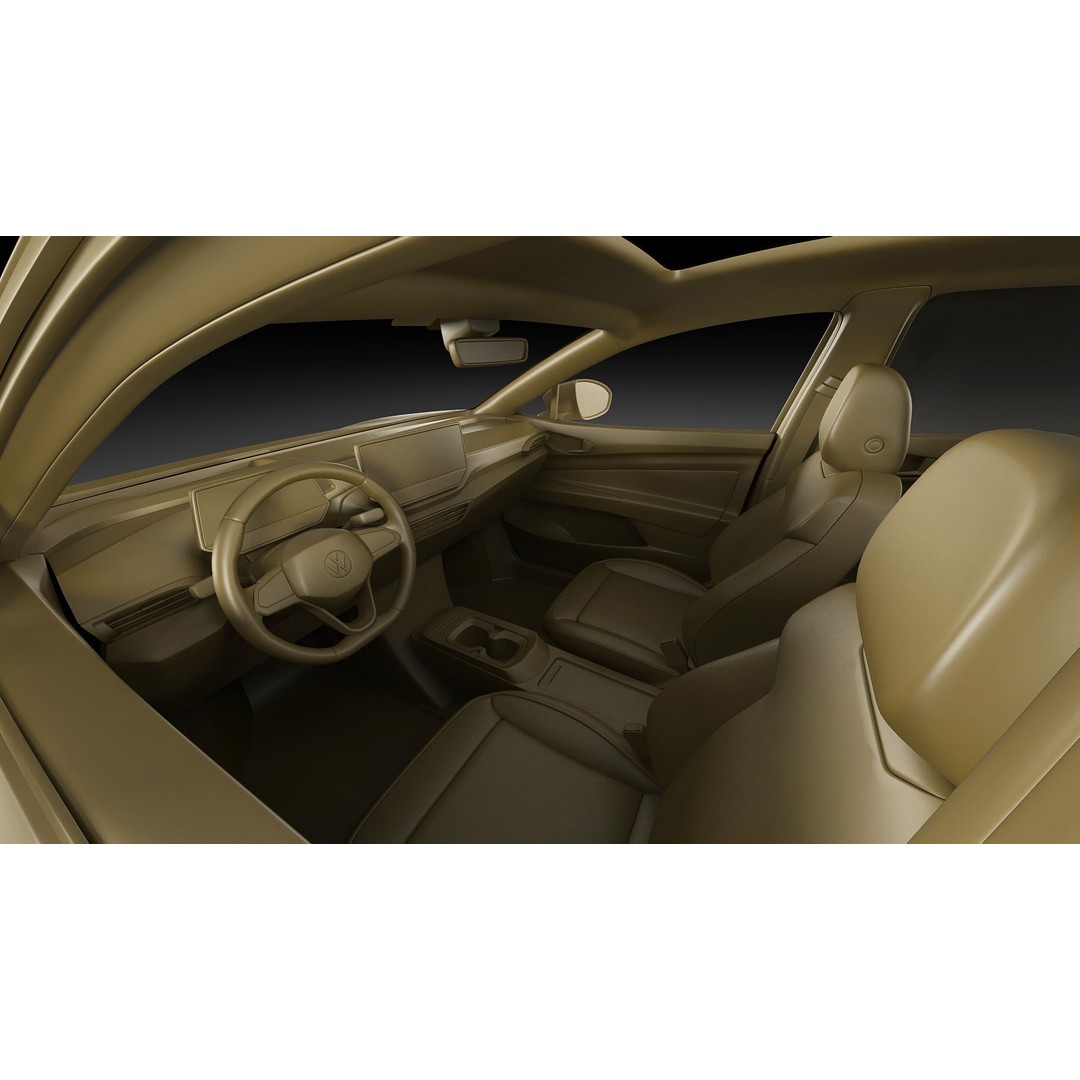 Volkswagen ID.5 3D Model – Detailed SUV, FBX, OBJ, Blender - View 26