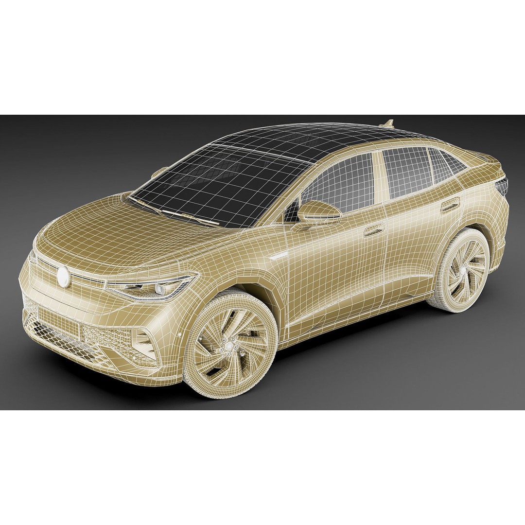 Volkswagen ID.5 3D Model – Detailed SUV, FBX, OBJ, Blender - View 27
