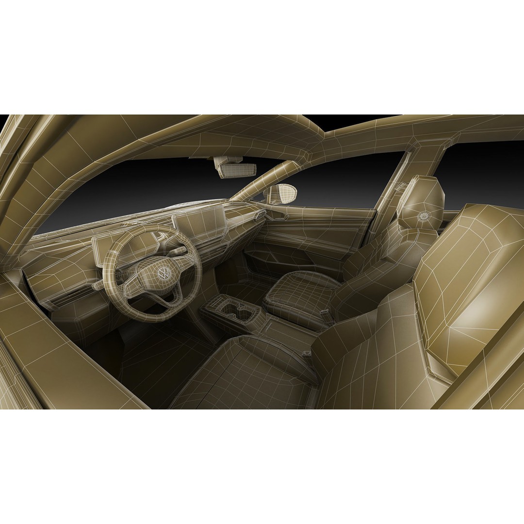 Volkswagen ID.5 3D Model – Detailed SUV, FBX, OBJ, Blender - View 29
