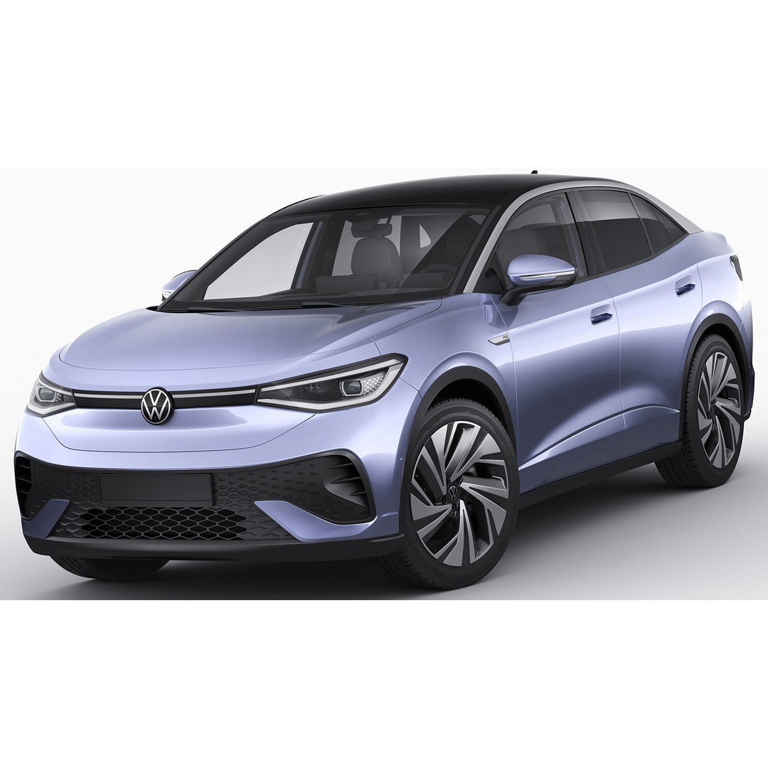 Volkswagen ID.5 3D Model – Detailed SUV, FBX, OBJ, Blender - View 3