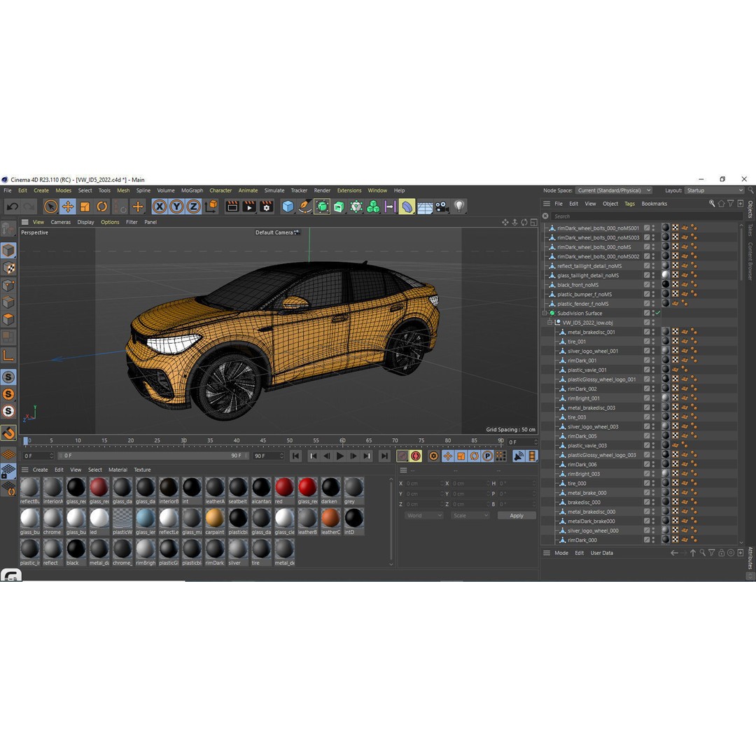 Volkswagen ID.5 3D Model – Detailed SUV, FBX, OBJ, Blender - View 32