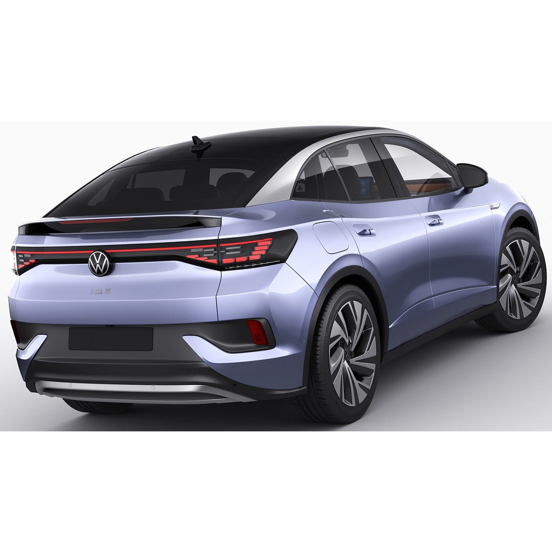 Volkswagen ID.5 3D Model – Detailed SUV, FBX, OBJ, Blender - View 4