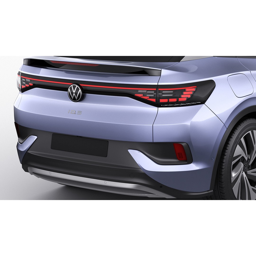 Volkswagen ID.5 3D Model – Detailed SUV, FBX, OBJ, Blender - View 8