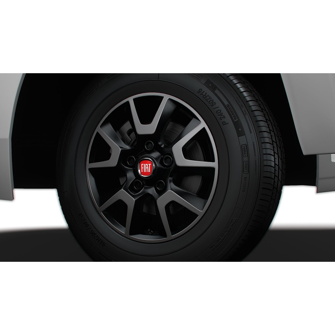 Fiat Ducato Van L4H3 3D Model – High Quality Interior, FBX & OBJ - View 14