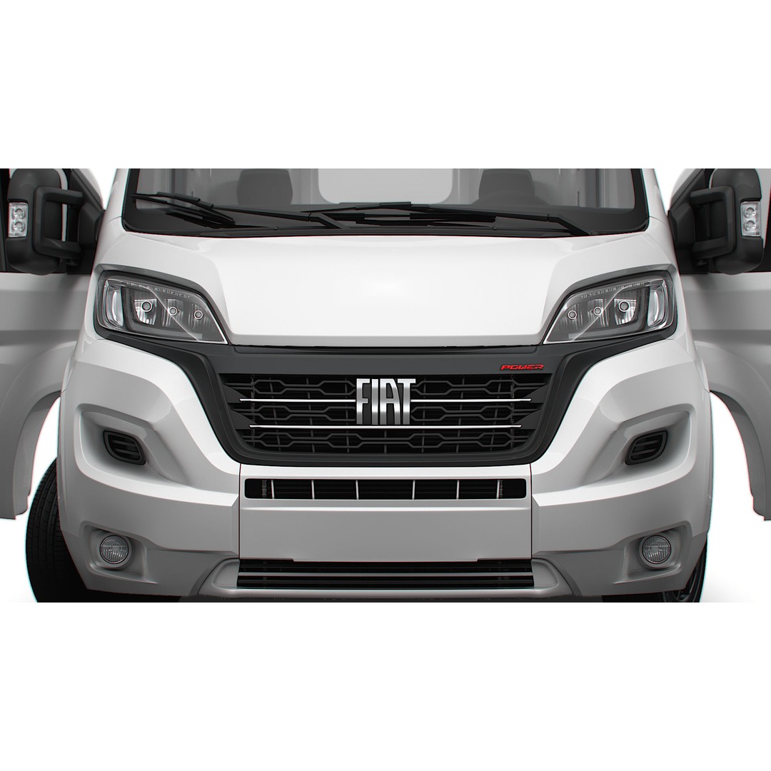 Fiat Ducato Van L4H3 3D Model – High Quality Interior, FBX & OBJ - View 9