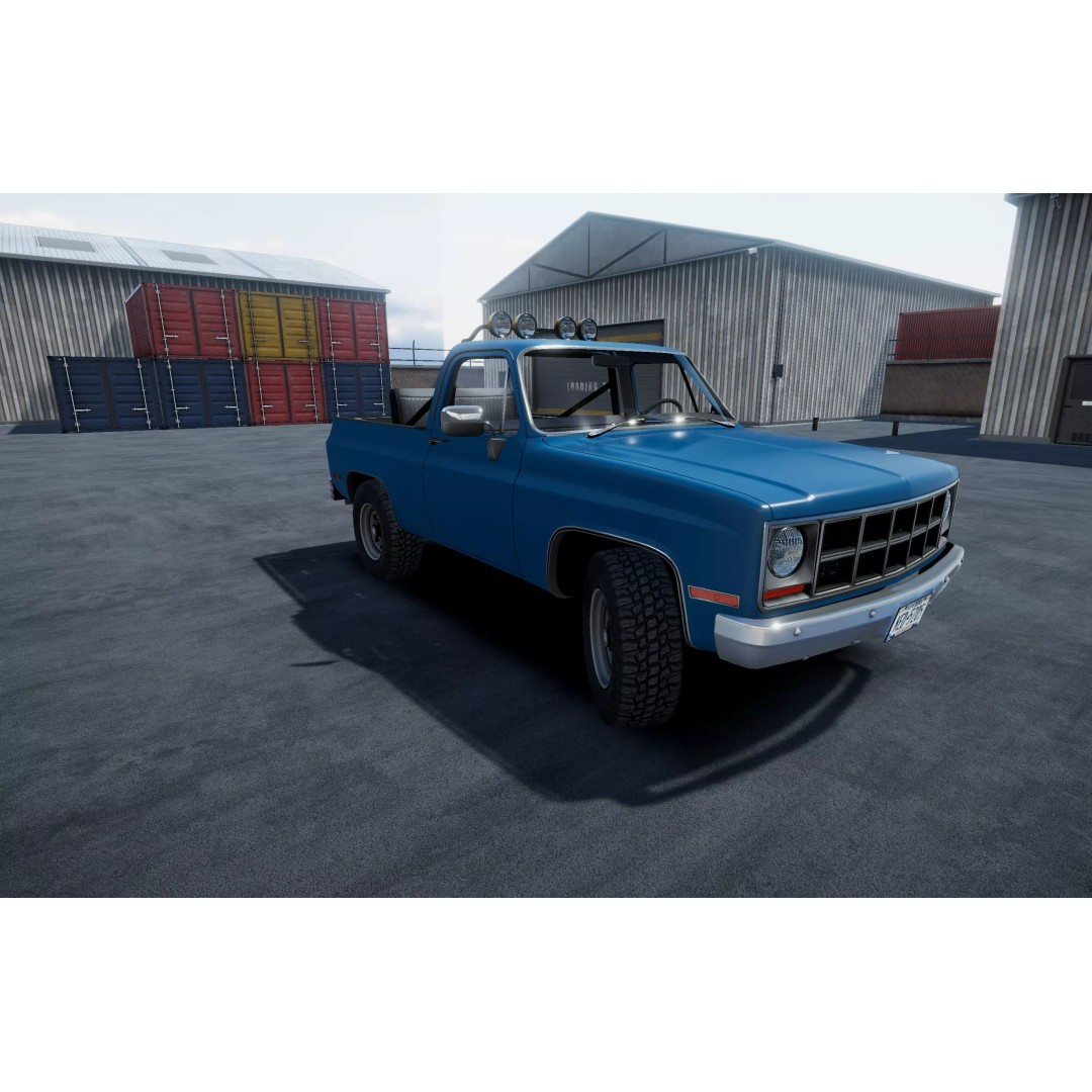 Offroad Car 3D Model – Low Poly Game Asset, Unity, FBX, OBJ - View 12