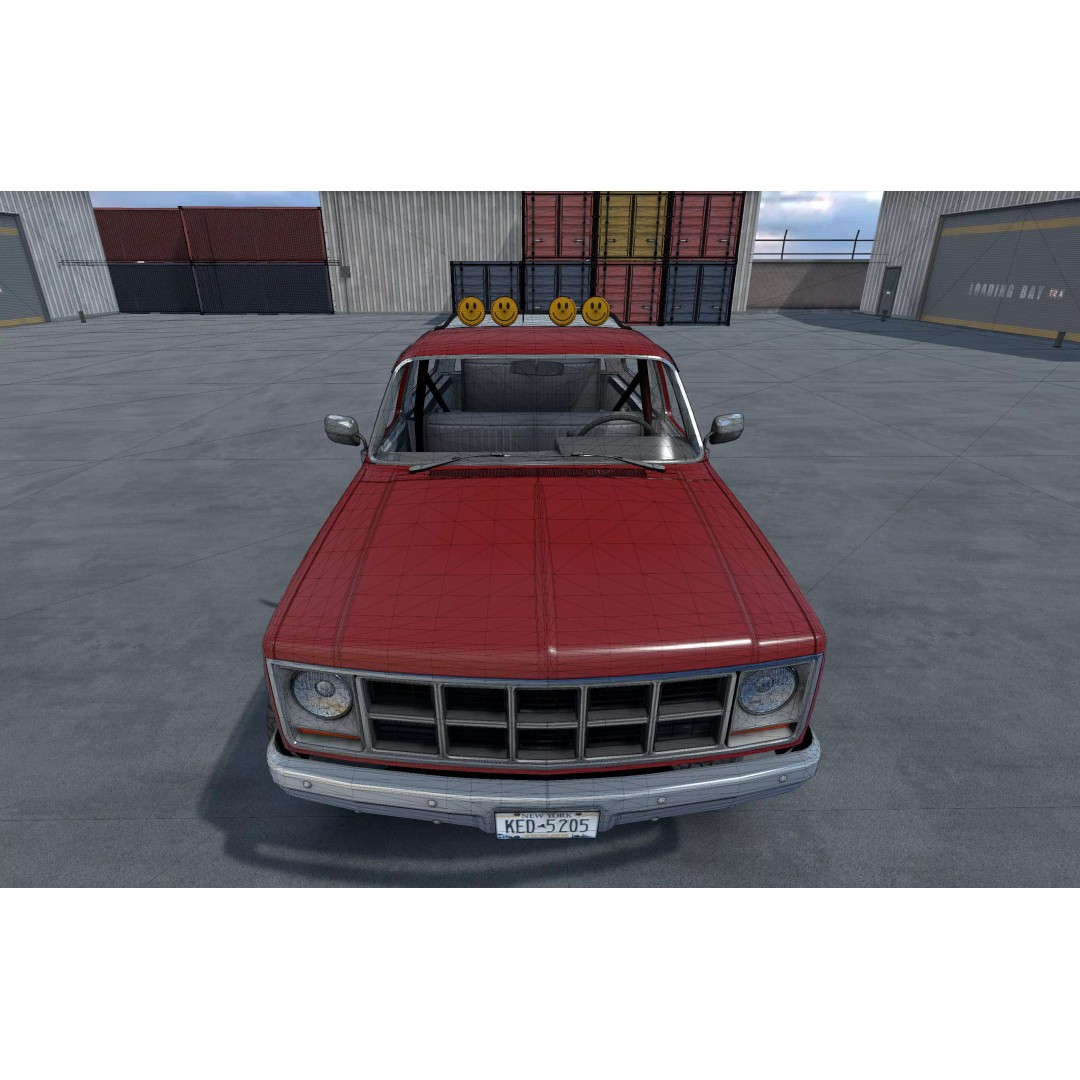 Offroad Car 3D Model – Low Poly Game Asset, Unity, FBX, OBJ - View 18