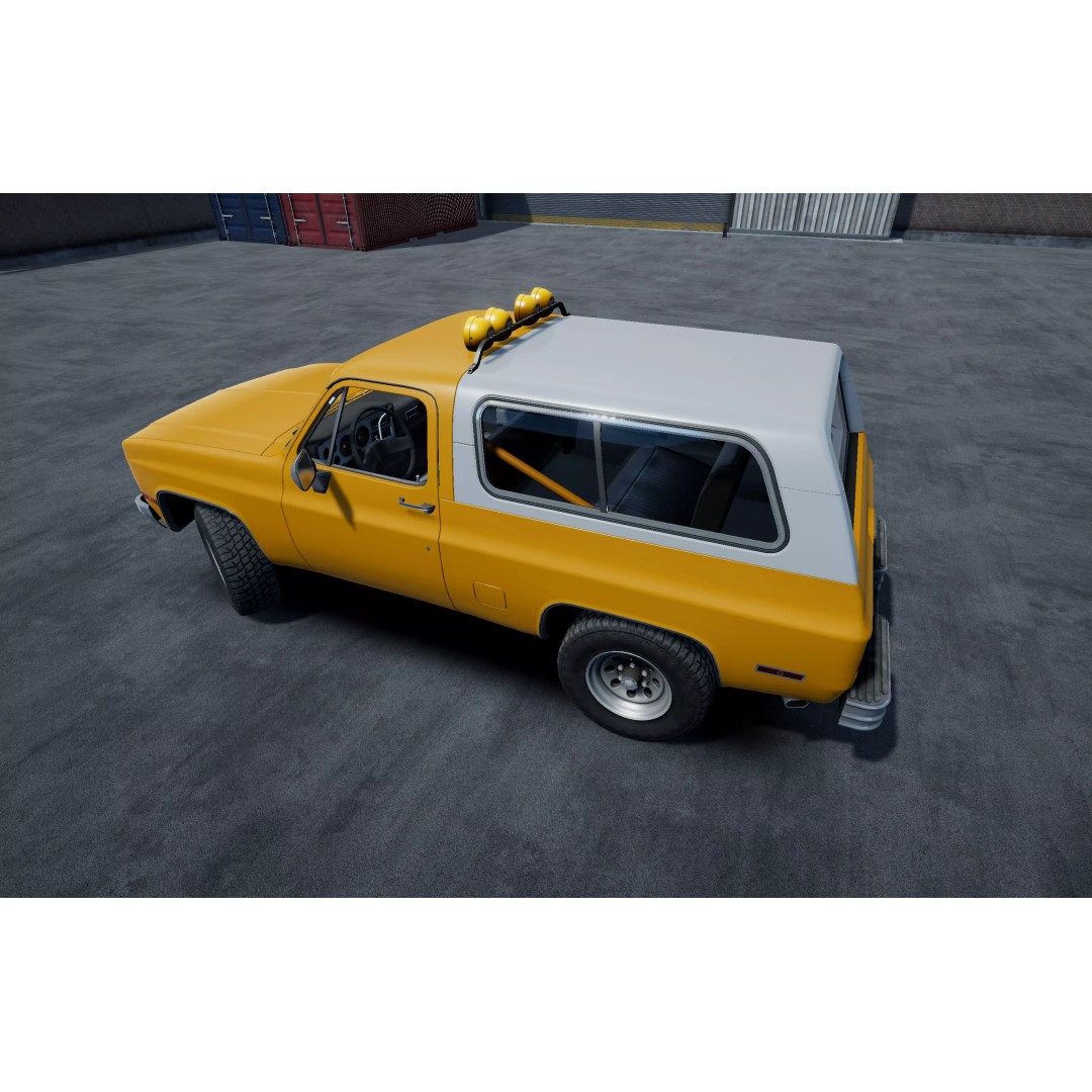 Offroad Car 3D Model – Low Poly Game Asset, Unity, FBX, OBJ - View 3