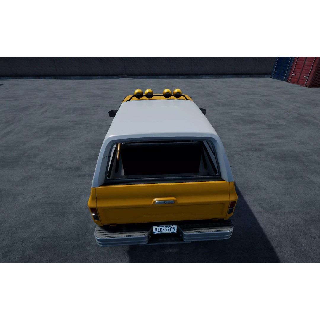 Offroad Car 3D Model – Low Poly Game Asset, Unity, FBX, OBJ - View 6