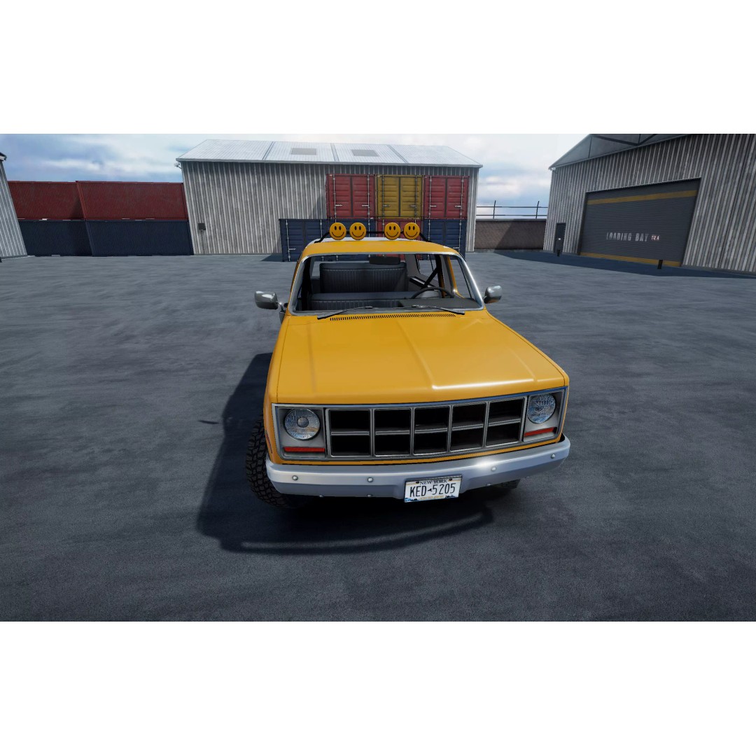 Offroad Car 3D Model – Low Poly Game Asset, Unity, FBX, OBJ - View 7
