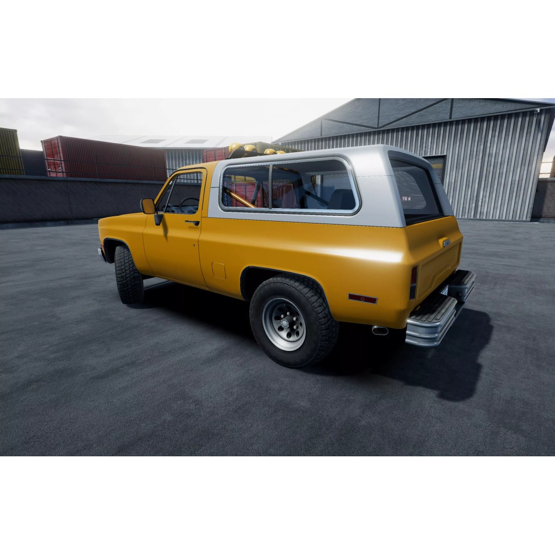 Offroad Car 3D Model – Low Poly Game Asset, Unity, FBX, OBJ - View 8
