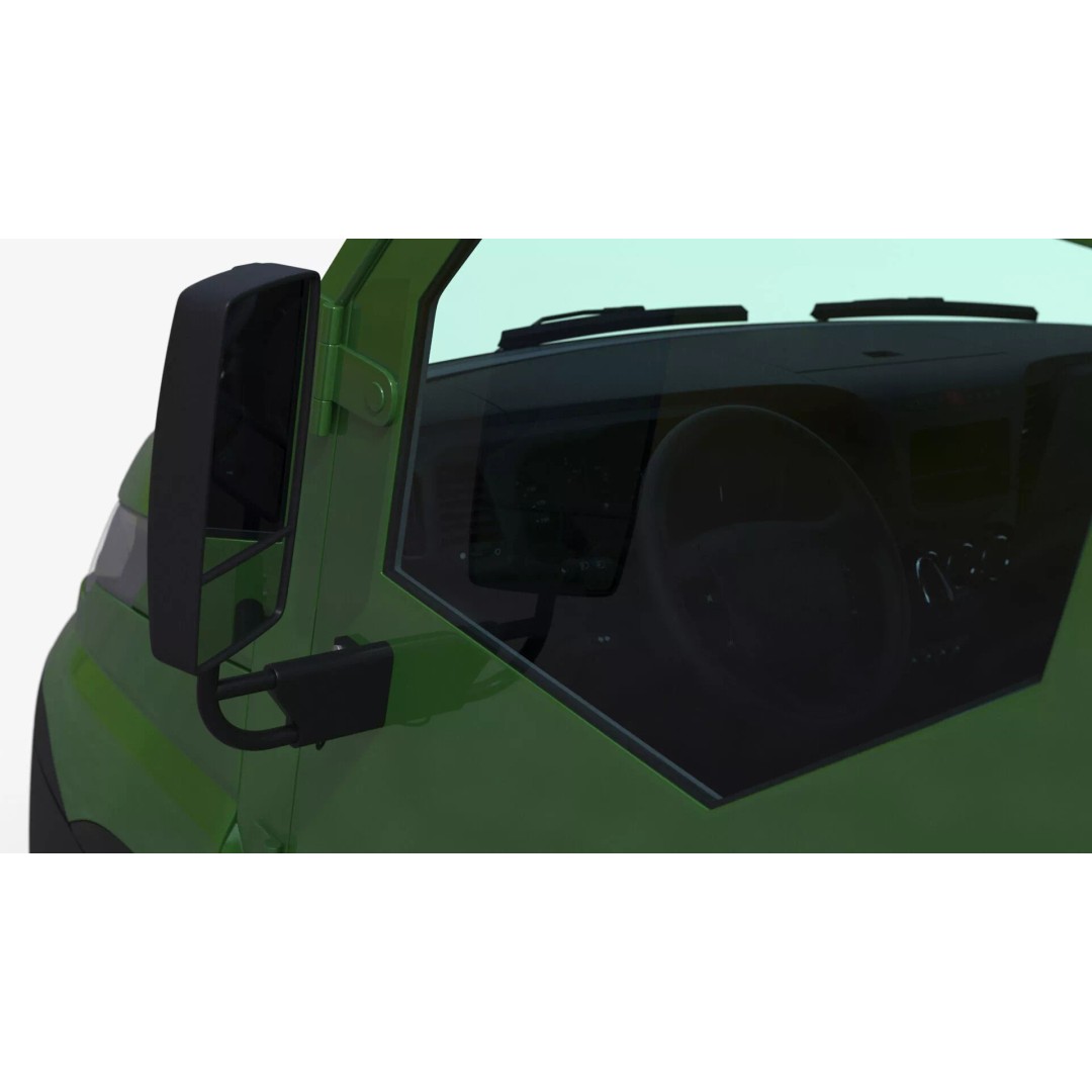 Armored Vehicle 3D Model – Simplified Military Transport, FBX, PBR - View 19