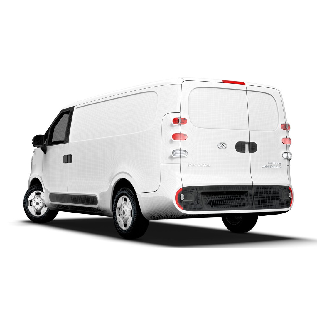 Maxus eDeliver 5 3D Model – High Poly Vehicle, Game Ready, FBX - View 18