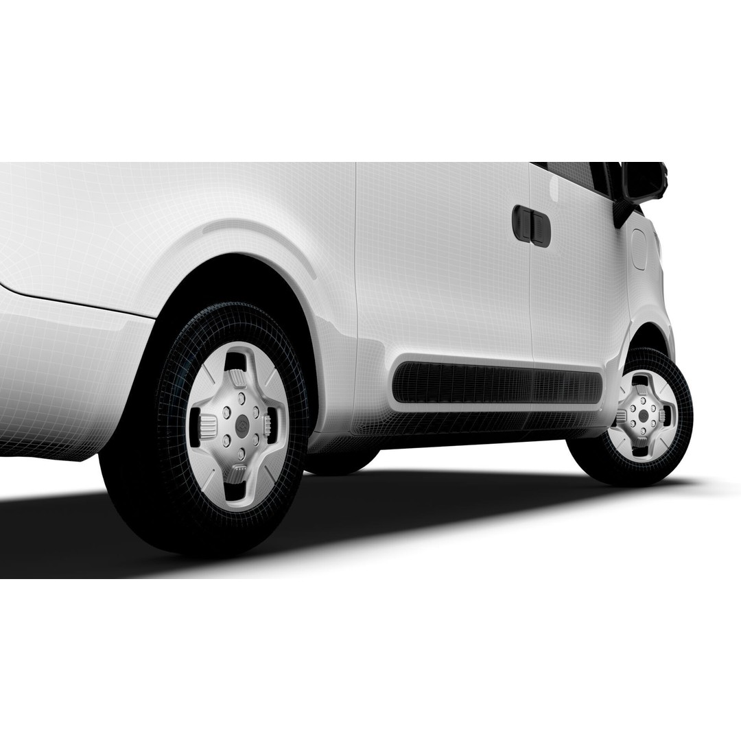 Maxus eDeliver 5 3D Model – High Poly Vehicle, Game Ready, FBX - View 27