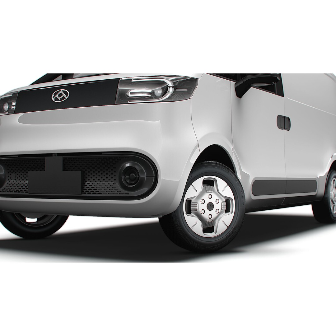 Maxus eDeliver 5 3D Model – High Poly Vehicle, Game Ready, FBX - View 5