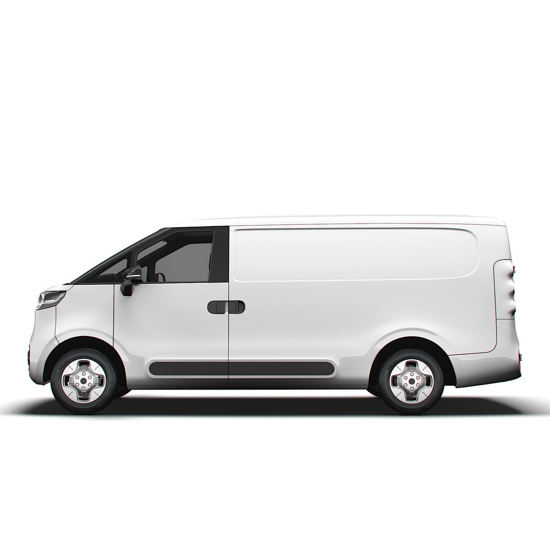 Maxus eDeliver 5 3D Model – High Poly Vehicle, Game Ready, FBX - View 6
