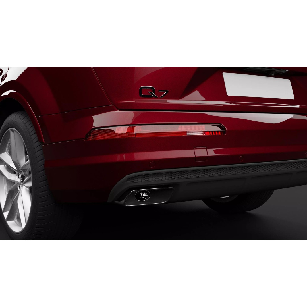 Audi Q7 TFSI e 3D Model – High Poly Rigged SUV, Blender, FBX