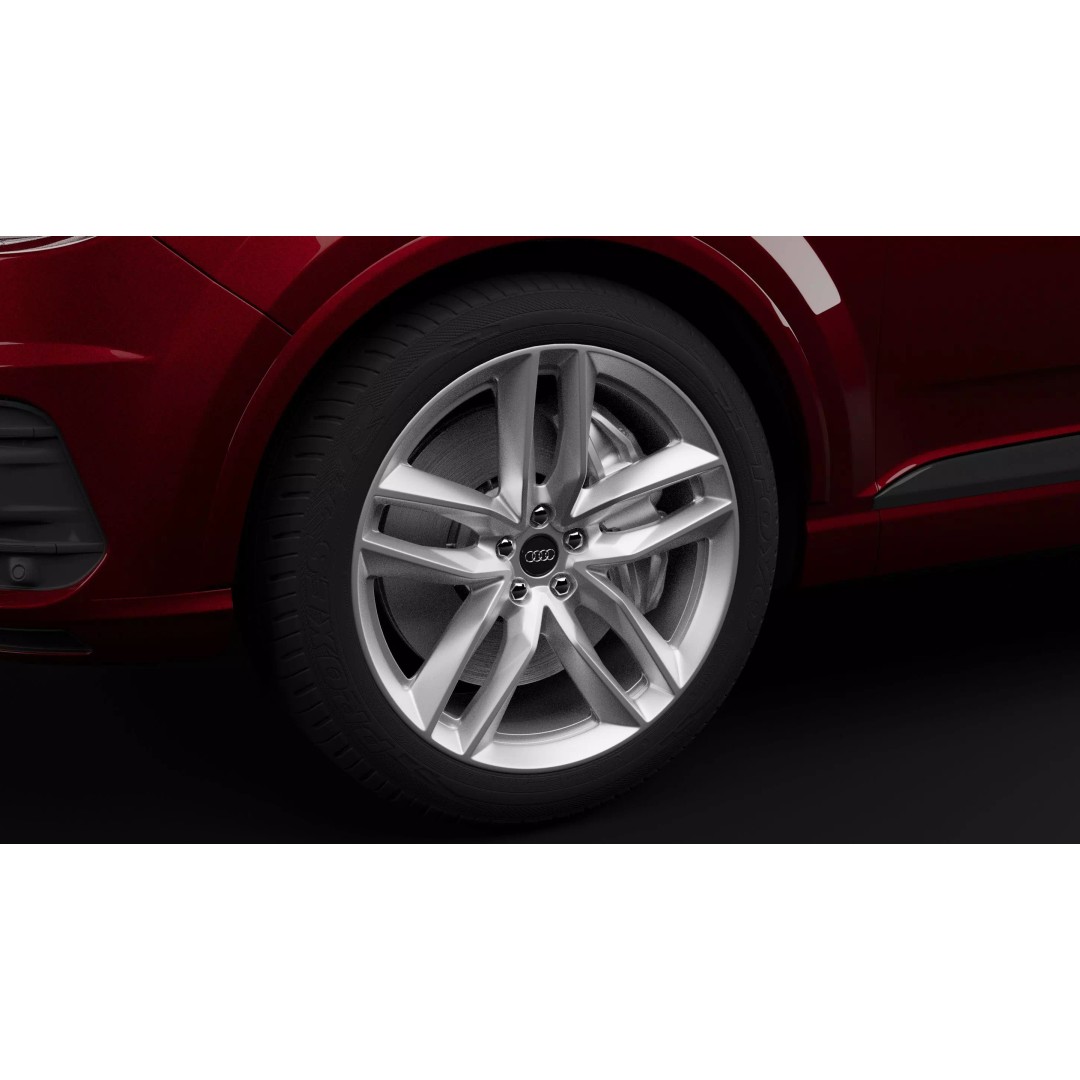 Audi Q7 TFSI e 3D Model – High Poly Rigged SUV, Blender, FBX - View 14