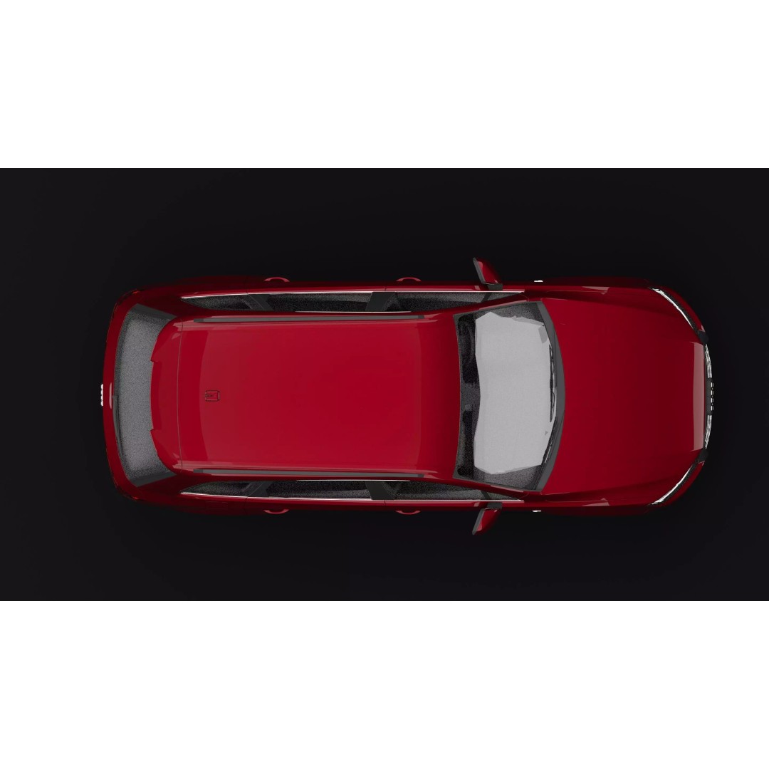 Audi Q7 TFSI e 3D Model – High Poly Rigged SUV, Blender, FBX - View 6