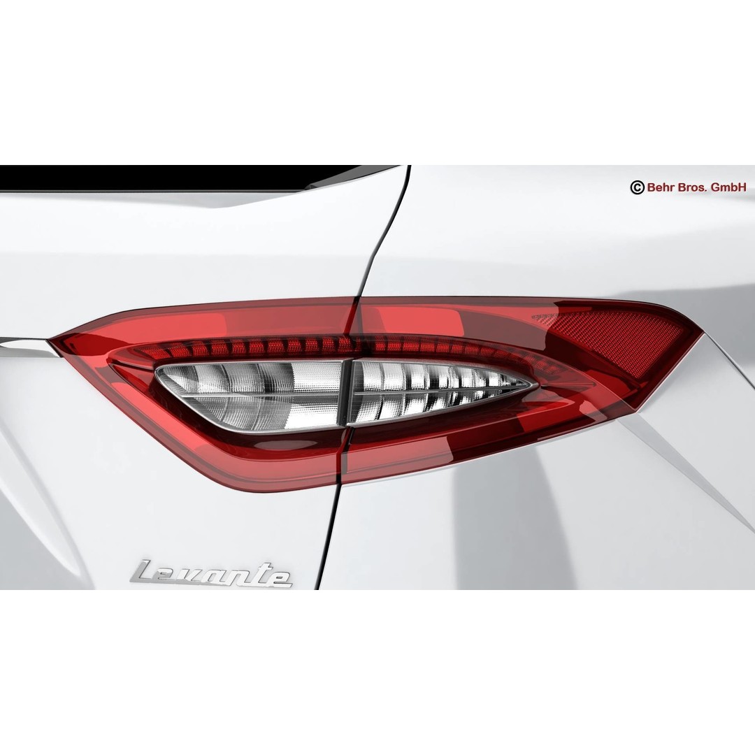 Maserati Levante 3D Model – High Poly Luxury SUV, FBX, OBJ - View 12