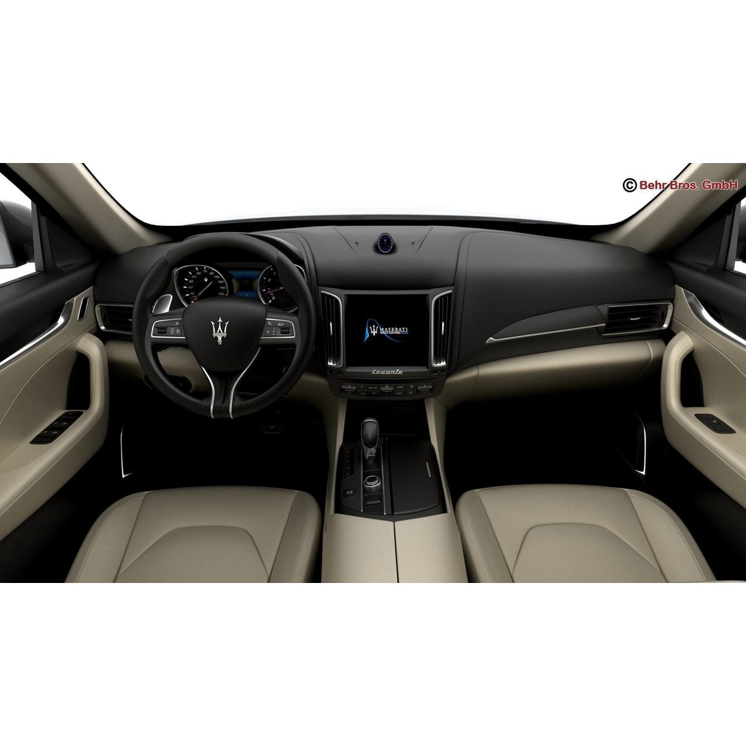 Maserati Levante 3D Model – High Poly Luxury SUV, FBX, OBJ - View 15