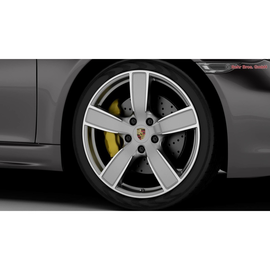 Porsche 718 Cayman 3D Model – High Poly Sport Car with Detailed Interior - View 10