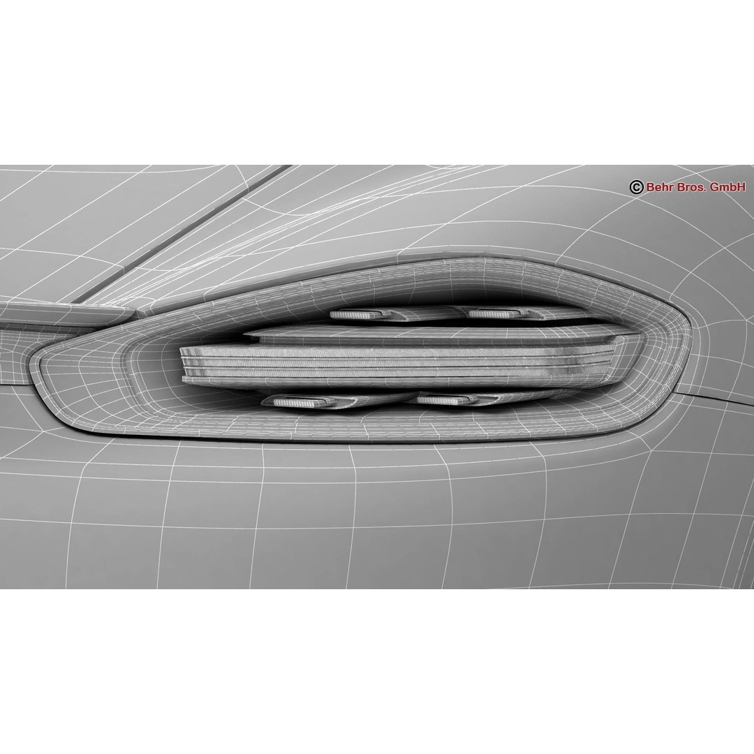 Porsche 718 Cayman 3D Model – High Poly Sport Car with Detailed Interior - View 27