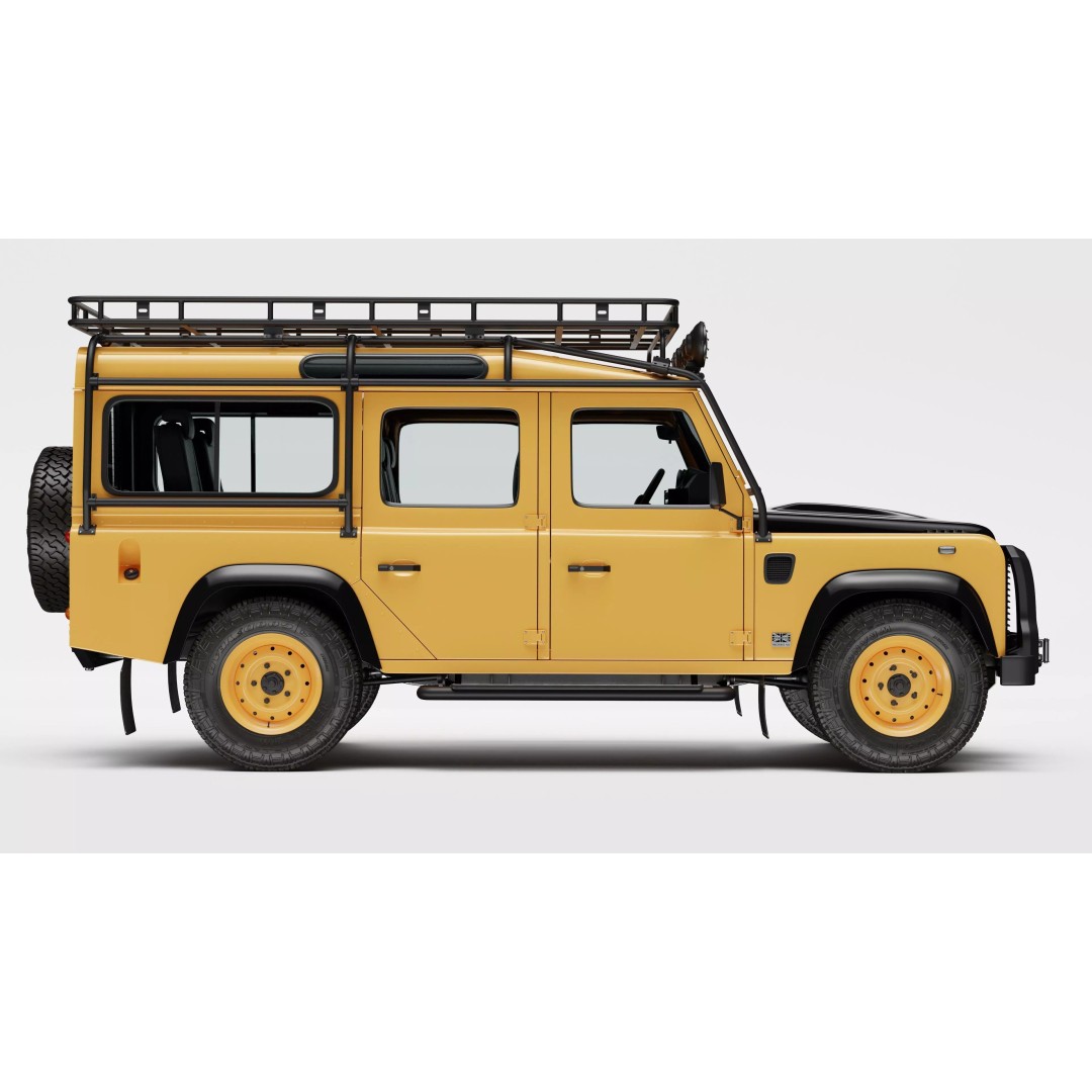 Land Rover Defender Works V8 Trophy 3D Model – PBR SUV Asset, FBX, Blender - View 14