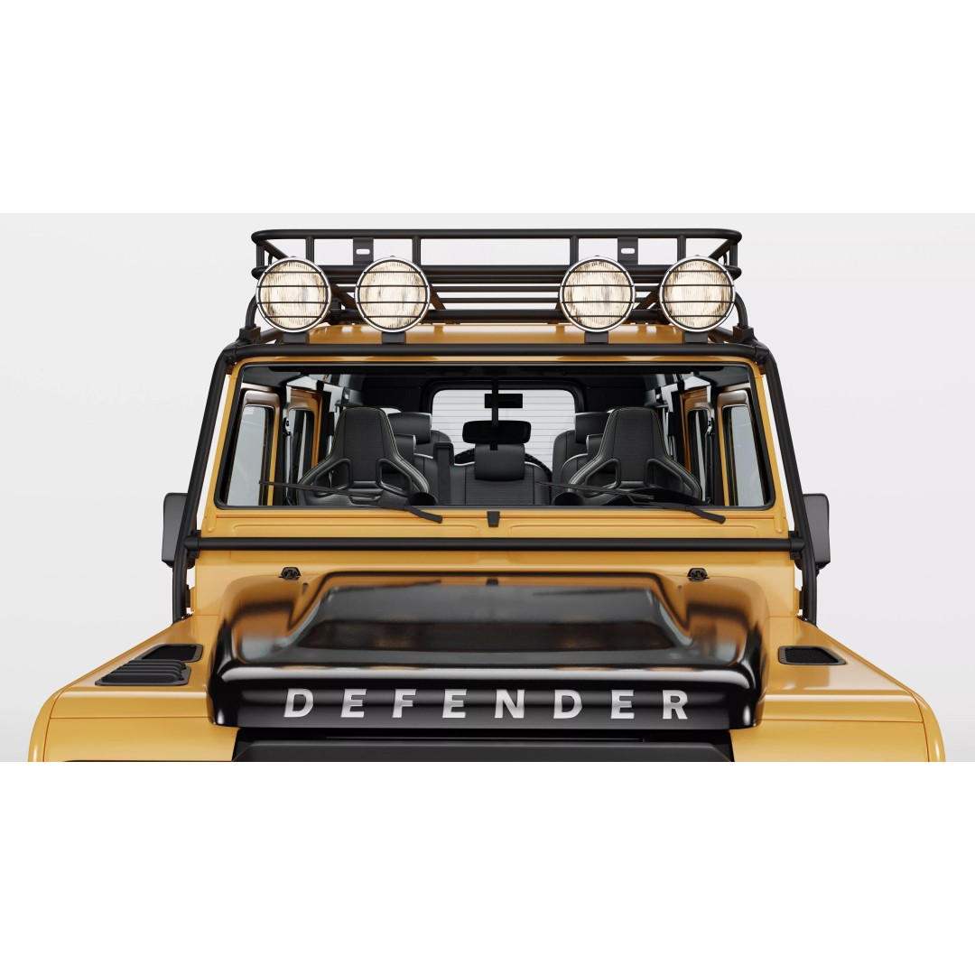 Land Rover Defender Works V8 Trophy 3D Model – PBR SUV Asset, FBX, Blender - View 17