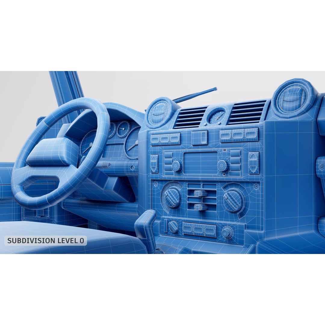 Land Rover Defender Works V8 Trophy 3D Model – PBR SUV Asset, FBX, Blender - View 24