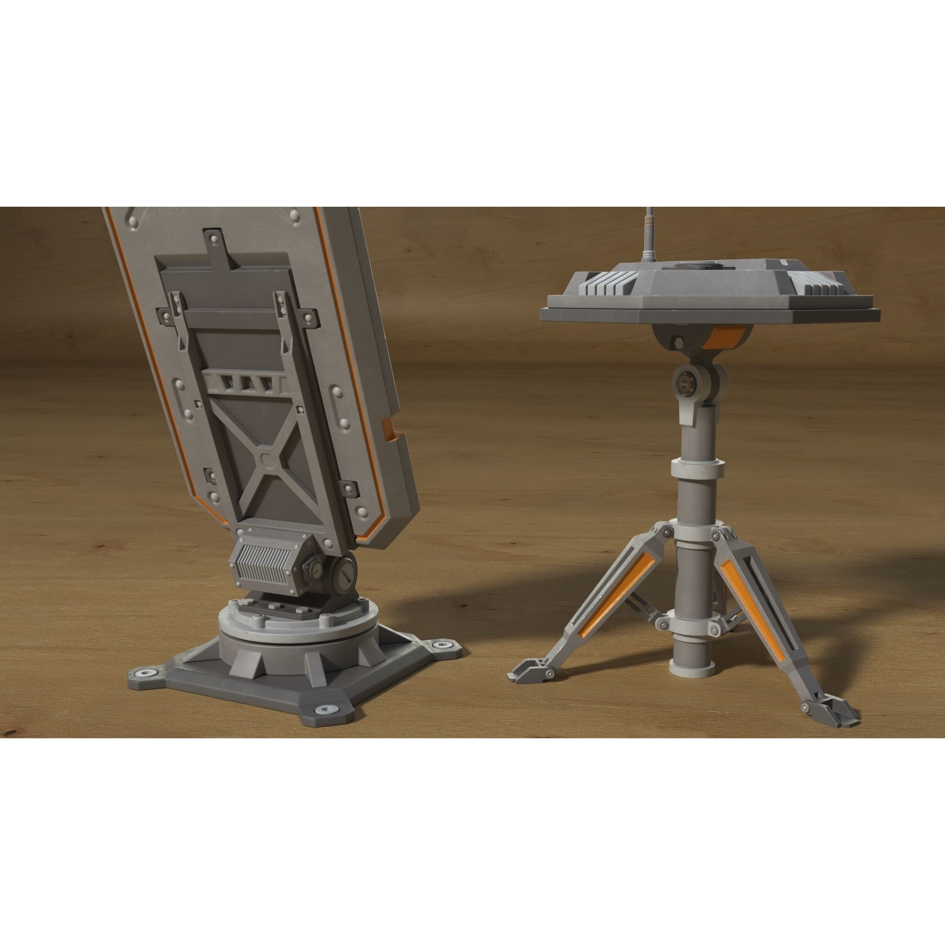 Antenas Collection - Low-Poly Game-Ready 3D Model - View 11