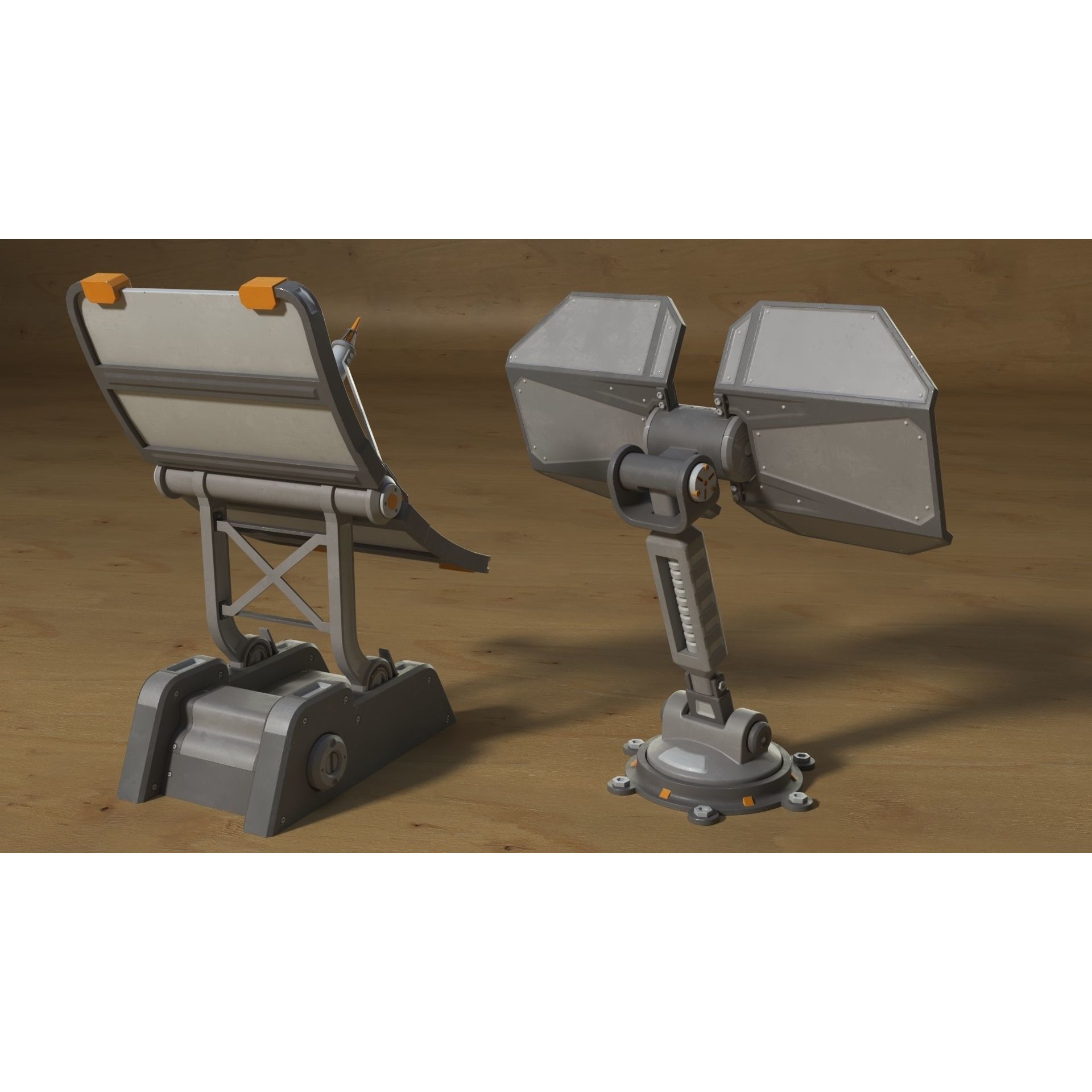 Antenas Collection - Low-Poly Game-Ready 3D Model - View 13