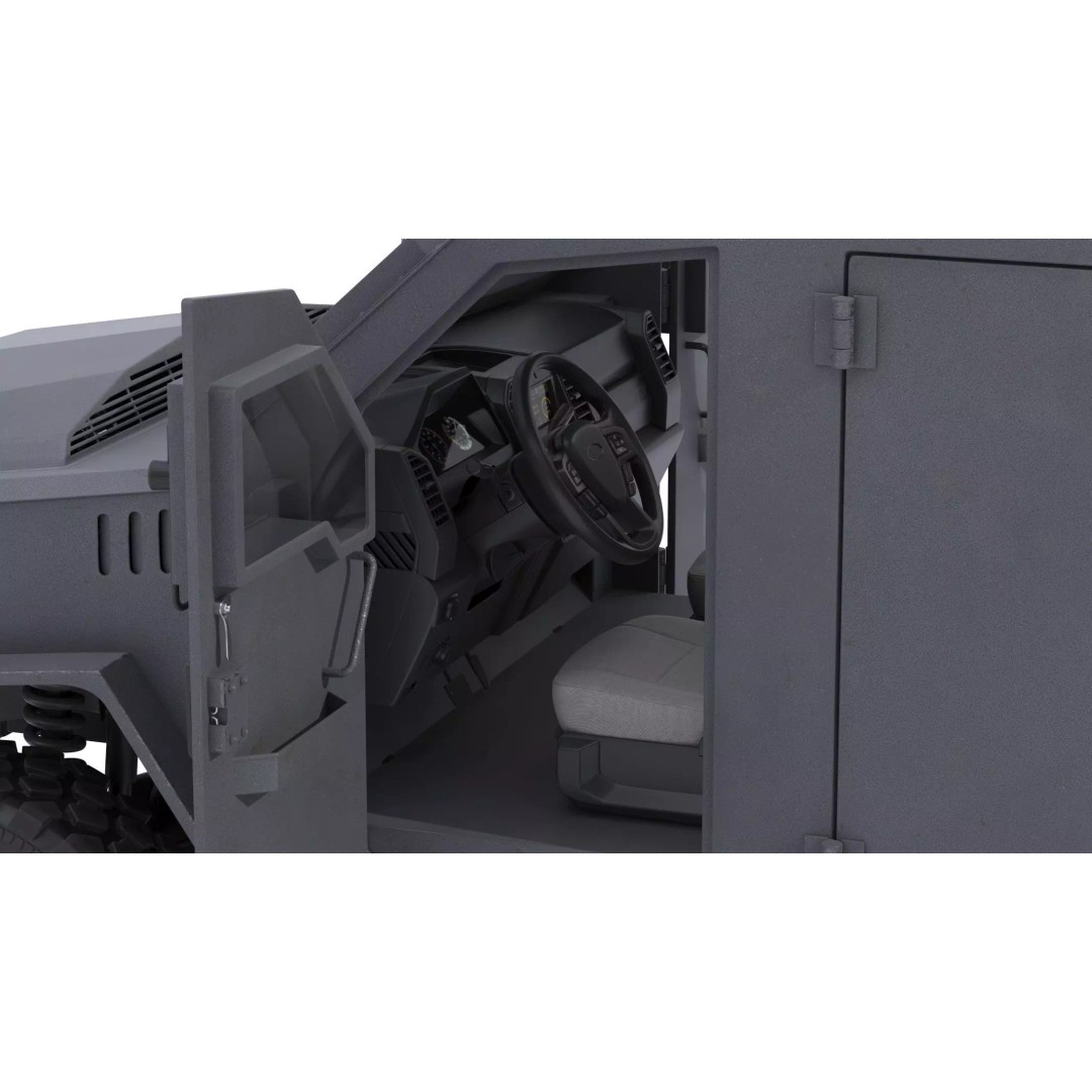 Lenco BearCat G4 Tactical Armored Vehicle 3D Model – High Poly PBR Asset, FBX - View 26