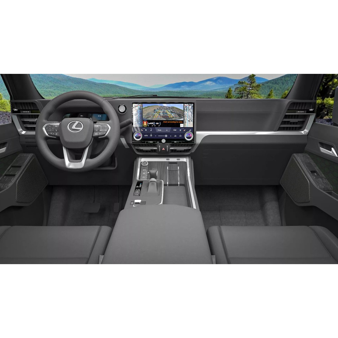Lexus GX 550 Premium 2024 Gray Rigged 3D Model – High Poly SUV Asset - View 19