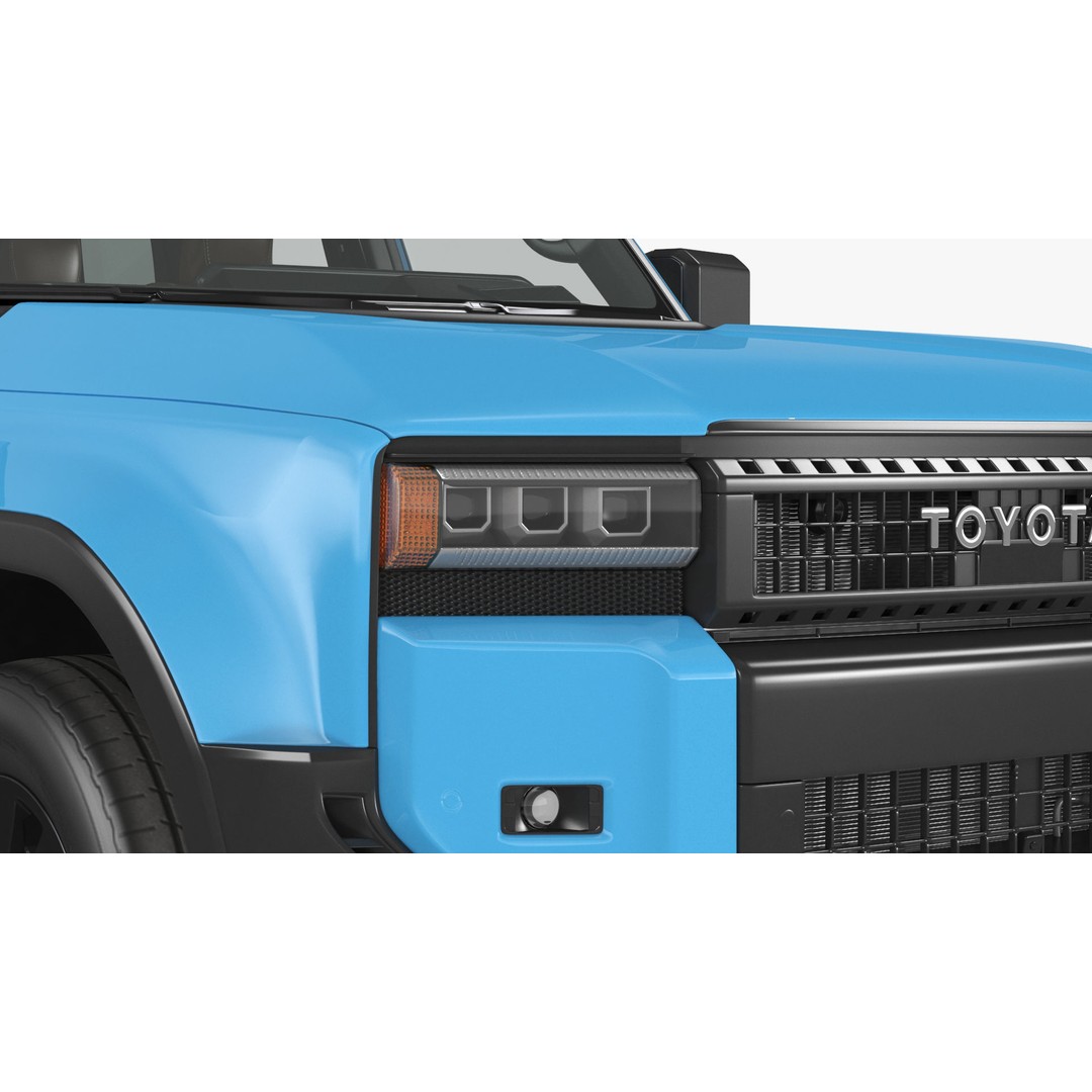 Toyota Land Cruiser 2024 3D Model – High Poly PBR Vehicle, FBX, OBJ - View 18