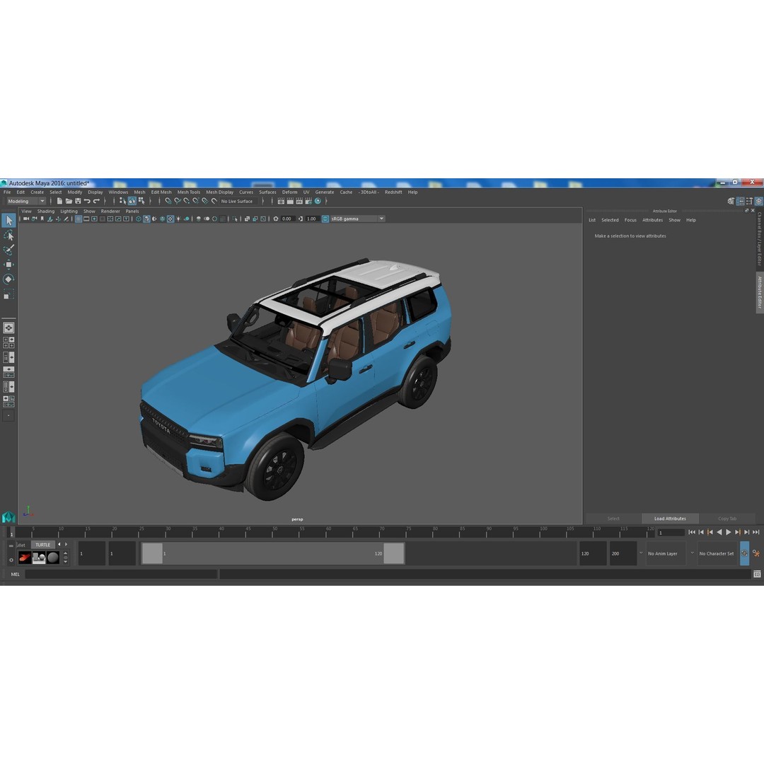 Toyota Land Cruiser 2024 3D Model – High Poly PBR Vehicle, FBX, OBJ - View 44
