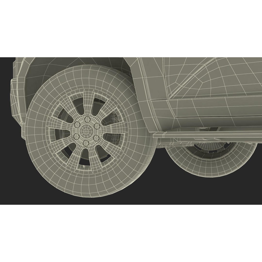 Toyota Land Cruiser 2024 3D Model – High Poly PBR Vehicle, FBX, OBJ - View 52