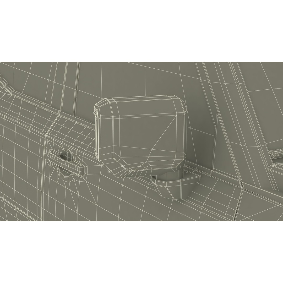 Toyota Land Cruiser 2024 3D Model – High Poly PBR Vehicle, FBX, OBJ - View 62