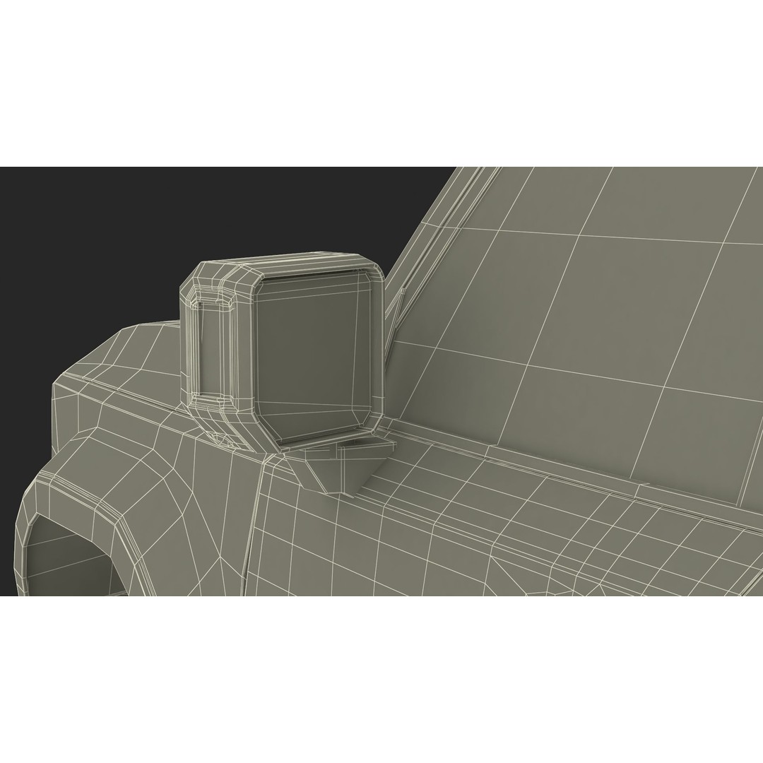 Toyota Land Cruiser 2024 3D Model – High Poly PBR Vehicle, FBX, OBJ - View 64