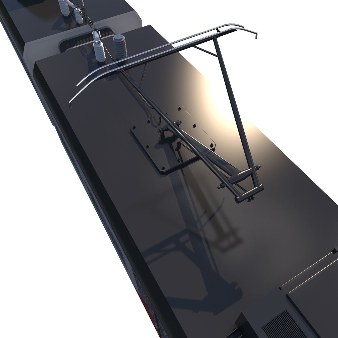 Siemens Desiro Rus 3D Model – High Detail Electric Train, FBX, OBJ - View 18