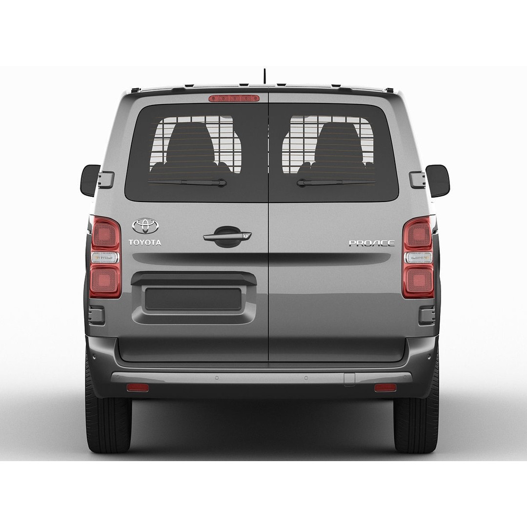 Toyota Proace Van 2016 3D Model – Detailed Exterior, Game-Ready Formats - View 12