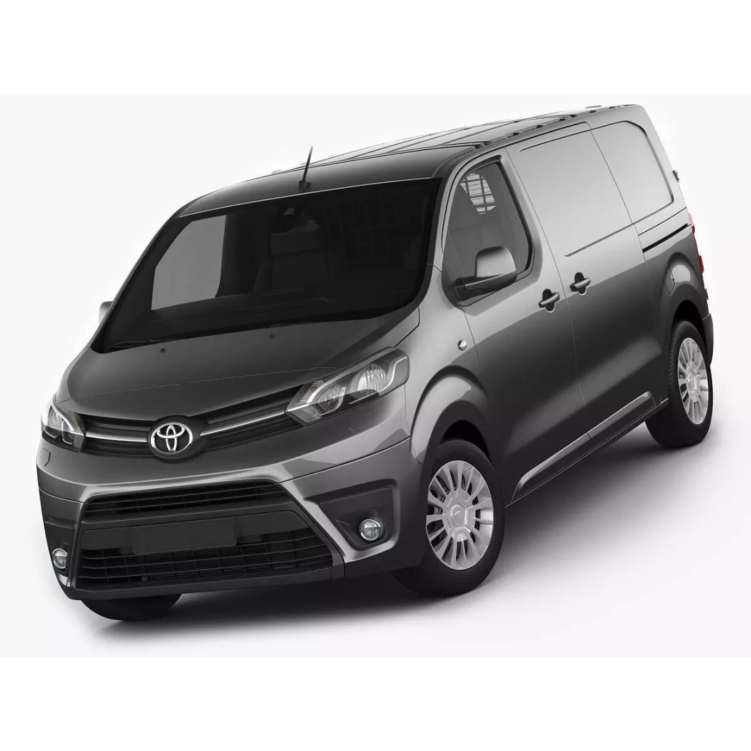 Toyota Proace Van 2016 3D Model – Detailed Exterior, Game-Ready Formats - View 2