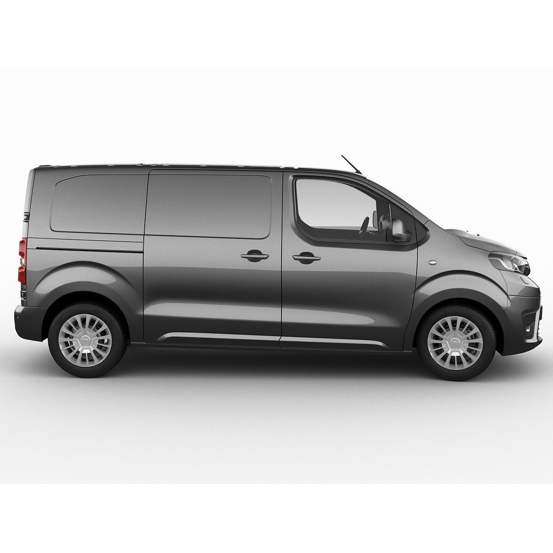 Toyota Proace Van 2016 3D Model – Detailed Exterior, Game-Ready Formats - View 4