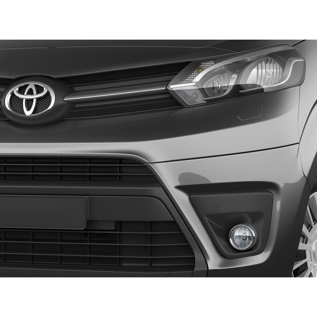 Toyota Proace Van 2016 3D Model – Detailed Exterior, Game-Ready Formats - View 5