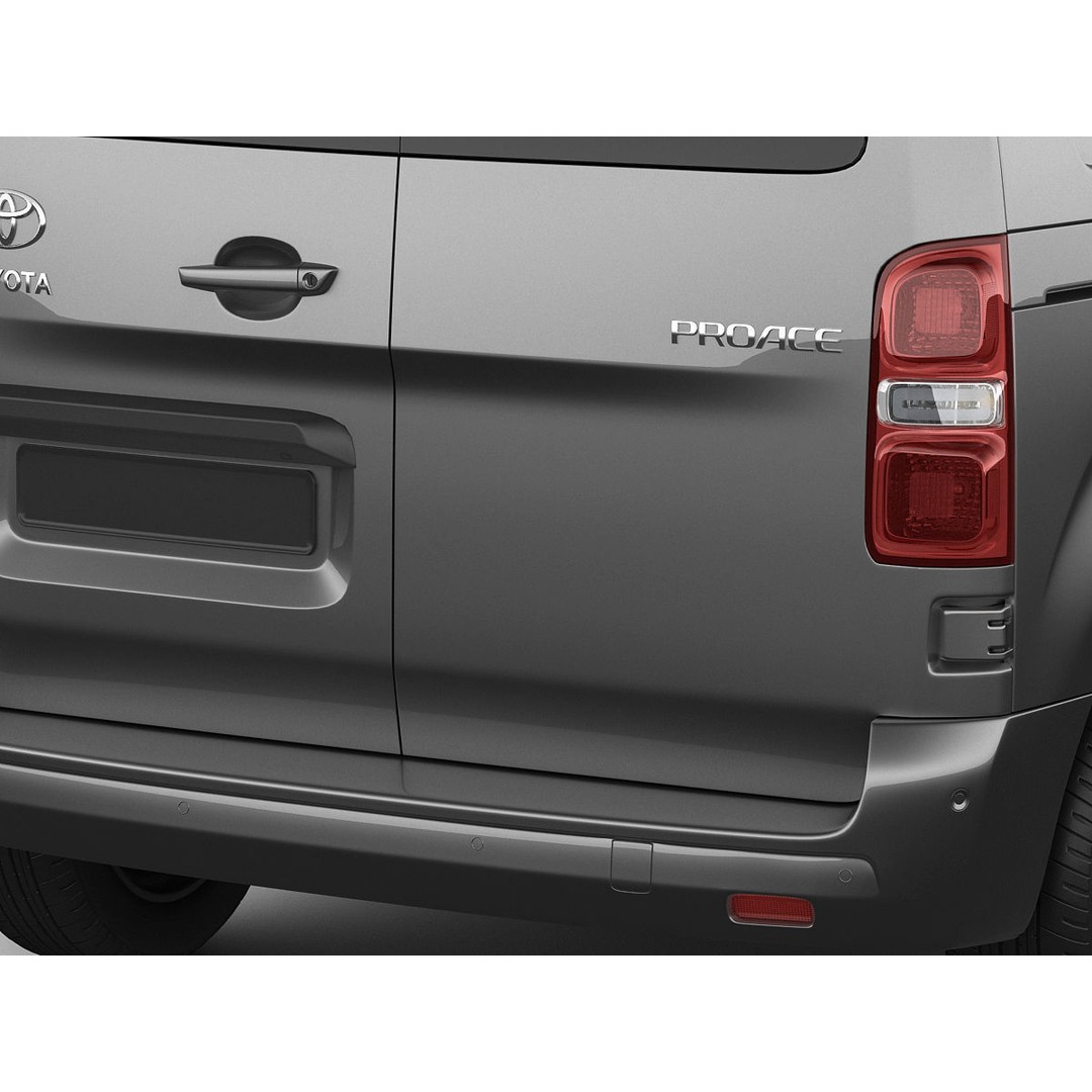 Toyota Proace Van 2016 3D Model – Detailed Exterior, Game-Ready Formats - View 6