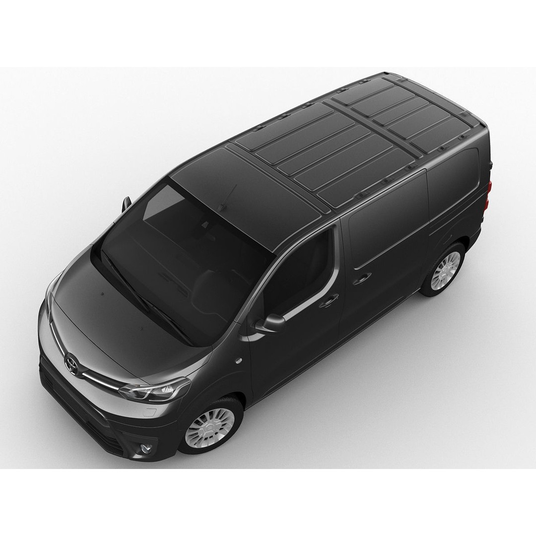 Toyota Proace Van 2016 3D Model – Detailed Exterior, Game-Ready Formats - View 7